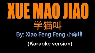 XUE MAO JIAO 学猫叫 -  Learn To Meow -   Xiao Feng Feng 小峰峰 (KARAOKE VERSION)