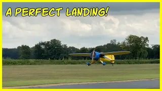 A young girls Perfect Landing! #aviation #airplane #landing