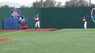 Connor's 1st. Home run.