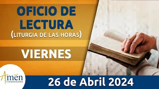 Oficio de Lectura de hoy Sábado 26 Abril 2024 l Padre Carlos Yepes l Católica l Dios