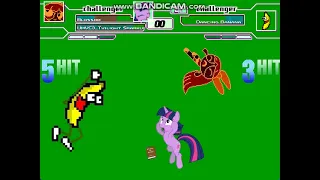 MUGEN BLOSSOM & UMVC3 TWILIGHT SPARKLE VS DANCING BANANA