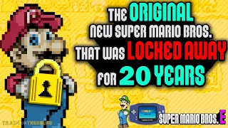 The LOST Origin Of New Super Mario Bros. How Nintendo LOCKED Away Their BEST 2D Mario