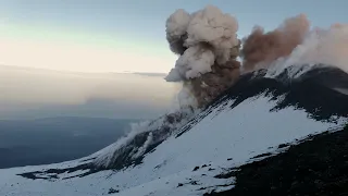 Etna. Attività Sudest 12 maggio 2022