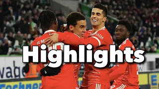 FT: Wolfsburg 2-4 Bayern Munich | Coman, Musiala And Müller Scored | HIGHLIGHTS | Goals