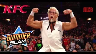 Shawn Michaels SummerSlam 2017 Entrance as KFC Colonel Sanders