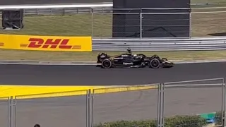 Brad Pitt driving F1 car at the Hungaroring for his Apex movie | Track Footage #HungarianGP