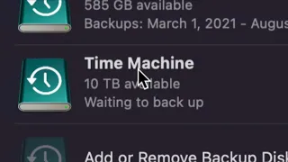 Back up your Mac mini with Time Machine | Set Up Time Machine