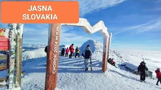 Skiing in JASNA - Slovakia