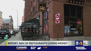Report: 86% of restaurants losing money