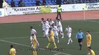 7 тур. Иртыш - Астана 3:4 | 19.04.2014