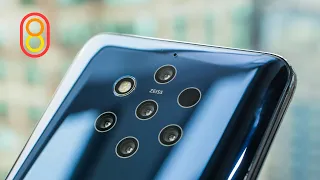 Смотрим Nokia 9 Pureview — ПЯТЬ камер