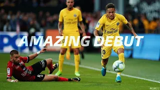 Neymar Amazing PSG Debut | Skills & Goals