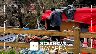 Homeless encampments along the waterway in San Jose causing pollution; city facing massive fines