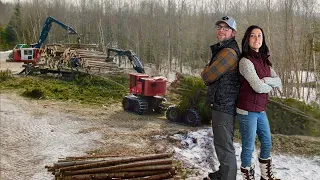 The OPTIONS are ENDLESS!!! Building our OFF-GRID FARM in the WOODS