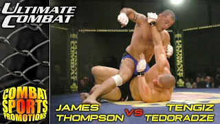 James Thompson vs Tengiz Tedoradze - FULL FIGHT - Ultimate Combat X