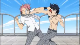 Fairy Tail - Funny Moment - Natsu and Gray (OVA Episode 2)