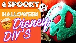6 AWESOME DISNEY HALLOWEEN DIY's 🌟 Disney crafting | easy, cheap and fun