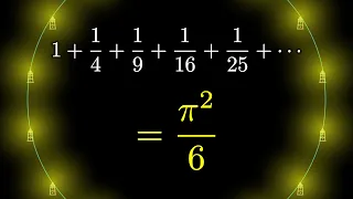 Why is pi here?  And why is it squared?  A geometric answer to the Basel problem