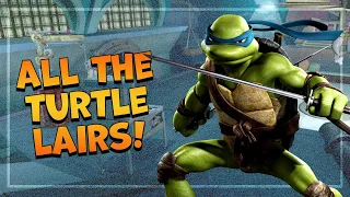 All the ninja turtles sewer lairs - TMNT History