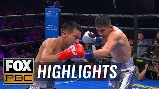 Leo Santa Cruz defeats Rafael Rivera in convincing fashion | HIGHLIGHTS | PBC ON FOX