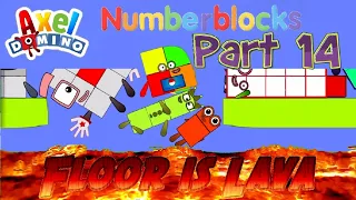 Numberblocks Floor is Lava part14