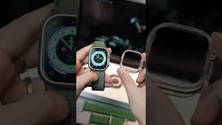 Apple Watch Ultra Case & Strap Applying #shorts