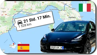 Mein Teuerster Tesla Roadtrip - 1500 km Nach Mallorca