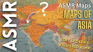 Maps, Facts & Statistics about Asia 🌏 [ASMR Maps]