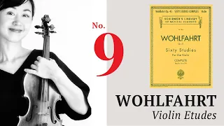 Wohlfahrt Violin Etude No 9, Ning Wu, Allegro Academy of Music, Australia