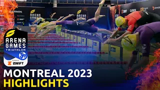 Men's And Women's Highlights | Arena Games Triathlon Montreal