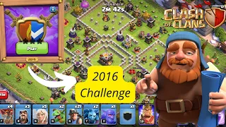 How to beat 10th anniversary challenge 2016 (Clash Of Clans)