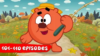 KikoRiki 2D | Full Episodes collection (Episodes 101-110) | Cartoon for Kids