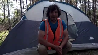 How To Pitch a Tent By Yourself