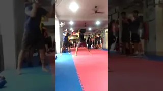 Workout at Bidang mma gym || Boxing