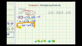 Ex: Multiply Binomials with Square Roots