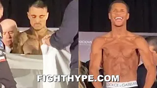 GEORGE KAMBOSOS JR. VS DEVIN HANEY LIVE WEIGH-IN & HEATED FINAL FACE OFF