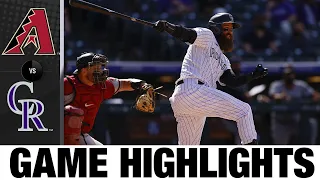 D-backs vs. Rockies Game Highlights (4/8/21) | MLB Highlights