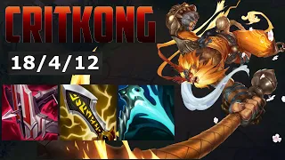 Is Wukong Broken With CRIT Items!? | Top Lane | League of Legends