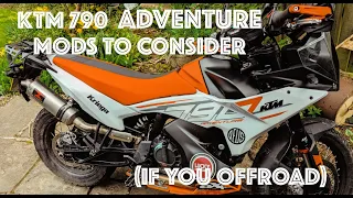 KTM 790 Adventure - Modifications to Consider