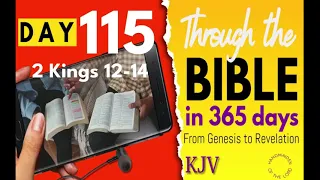 2024 - Day 115 Through the Bible in 365 Days."O Taste & See" Daily Spiritual Food -15 minutes a day.