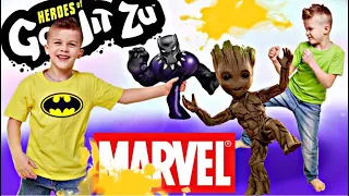 NEW SUPERHEROES  MARVEL Goo Jit Zu MARVEL and DC // KiFill boys 