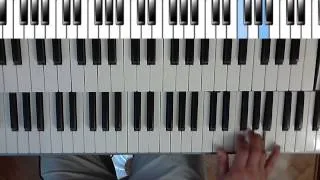 How to play Jon Lord organ solo Highway Star (Machine Head - Deep Purple) Part.1