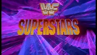 The Undertaker locks Ultimate Warrior in a casket, WWF Superstars 13/04/1991 full episode