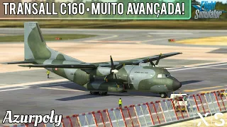 MSFS2020 Transall C160 • Aeronave de transporte militar MUITO BOA! (XBOX Series S)