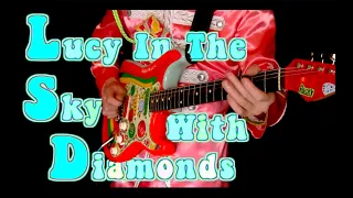 Lucy In The Sky With Diamonds | Guitar Cover | Isolated Rocky (Strat)