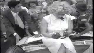 Marilyn Monroe Newsreel - New Jersey 1952