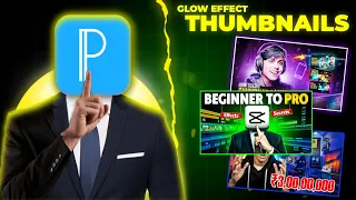 How to Make Glow Effect Thumbnails in Mobile ( Pixellab )