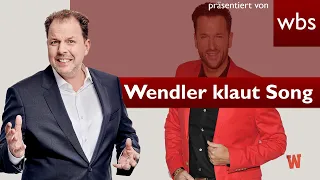 EGAL? Wendler klaut Reim-Song - Das wird teuer | Anwalt Christian Solmecke