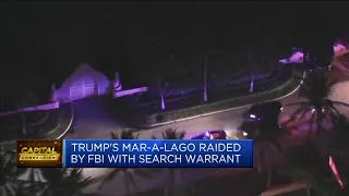 The FBI raids former President Donald Trump’s Florida home