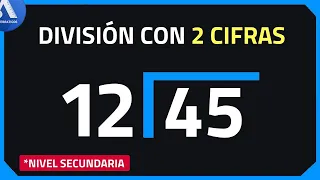 ¿SABES DIVIDIR CON 2 CIFRAS? (APRENDE MUY FÁCIL) - Nivel Secundaria